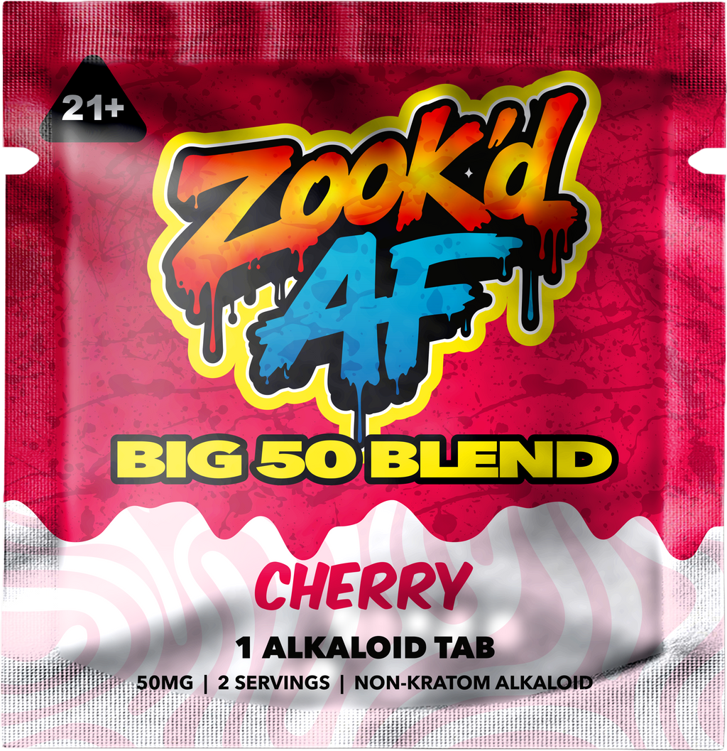 Zook'd AF Big 50 Blend Chunky Cherry single sachet