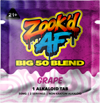 Zook'd AF Big 50 Blend Giant Grape single sachet