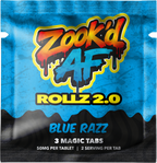Blue Razz Rollz 2.0 Tabs pouch