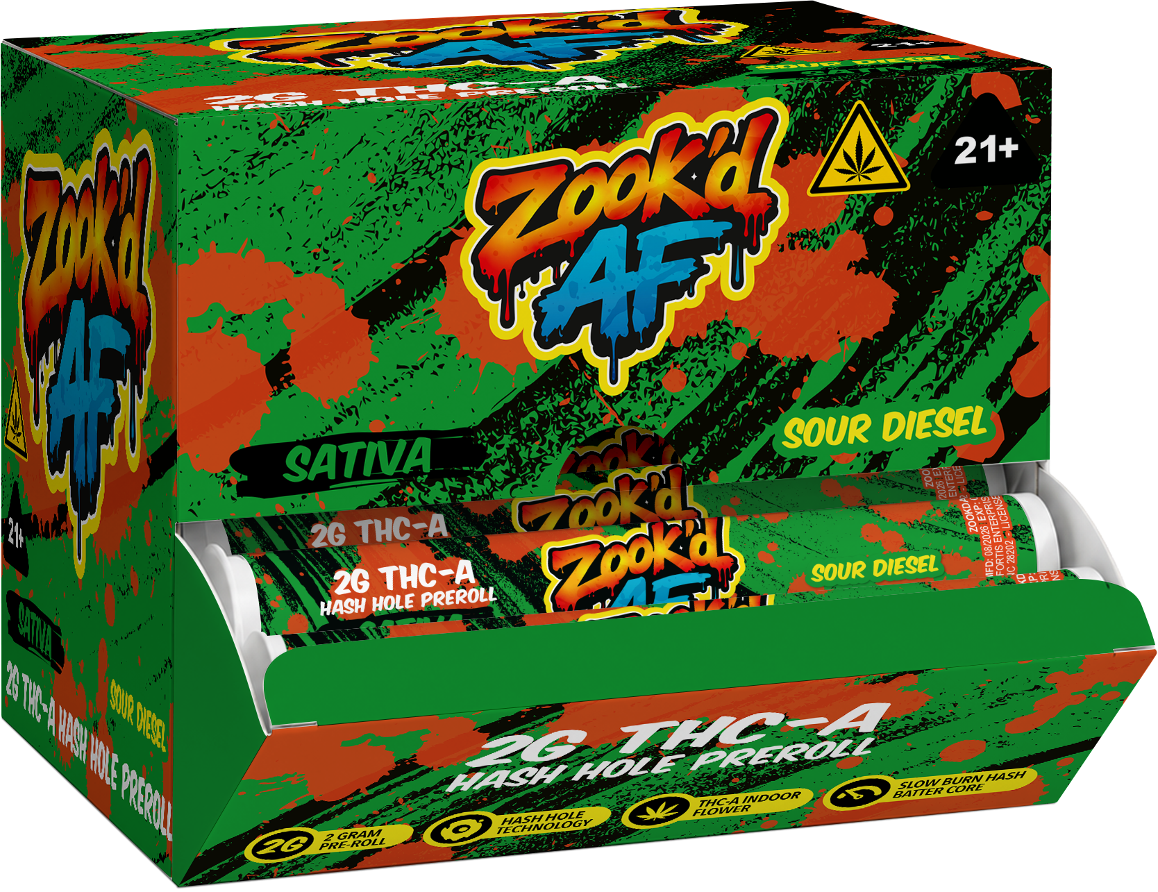 Zook'd 2g Pre-Rolls