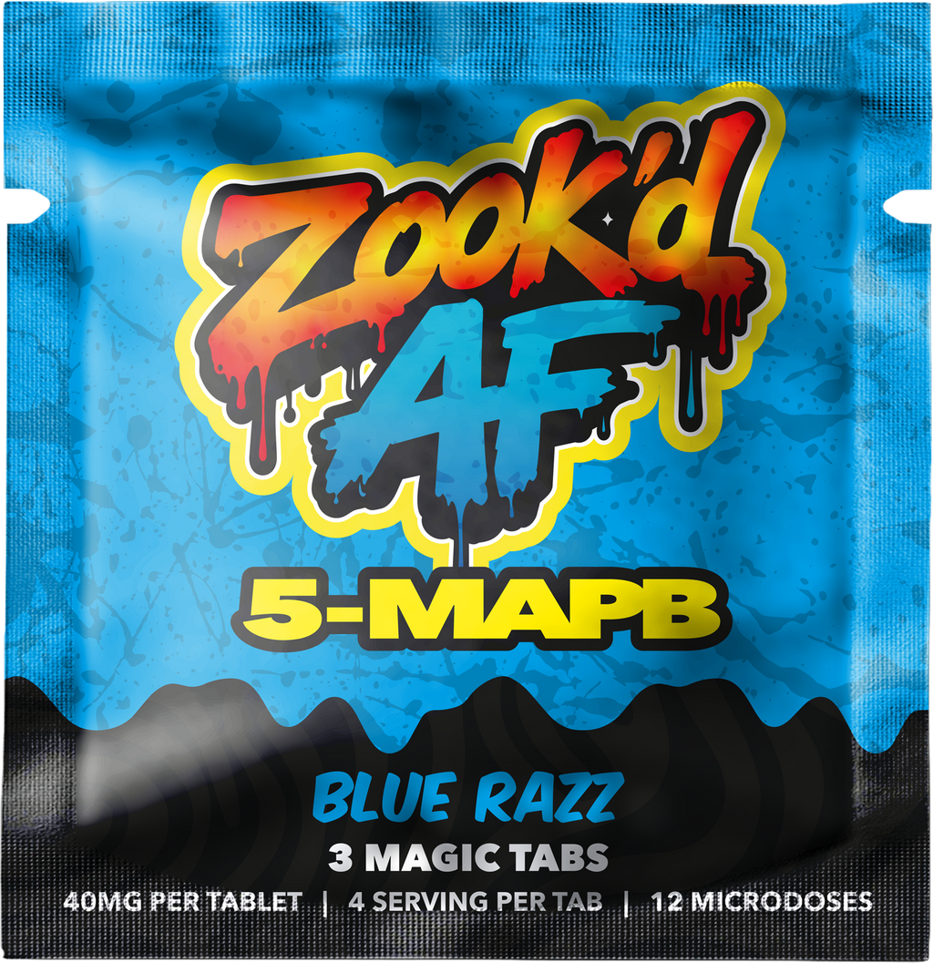 Blue Razz Magic Tabs pouch