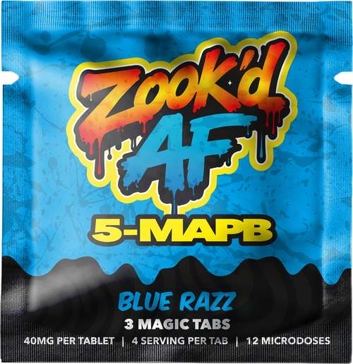 Blue Razz Magic Tabs pouch