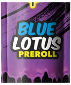 Grape Dank Blue Lotus Pre-Roll readable package detail