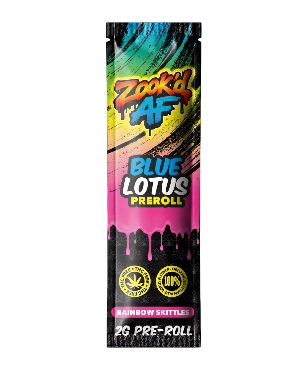 Rainbow Skittles Blue Lotus Pre-Roll
