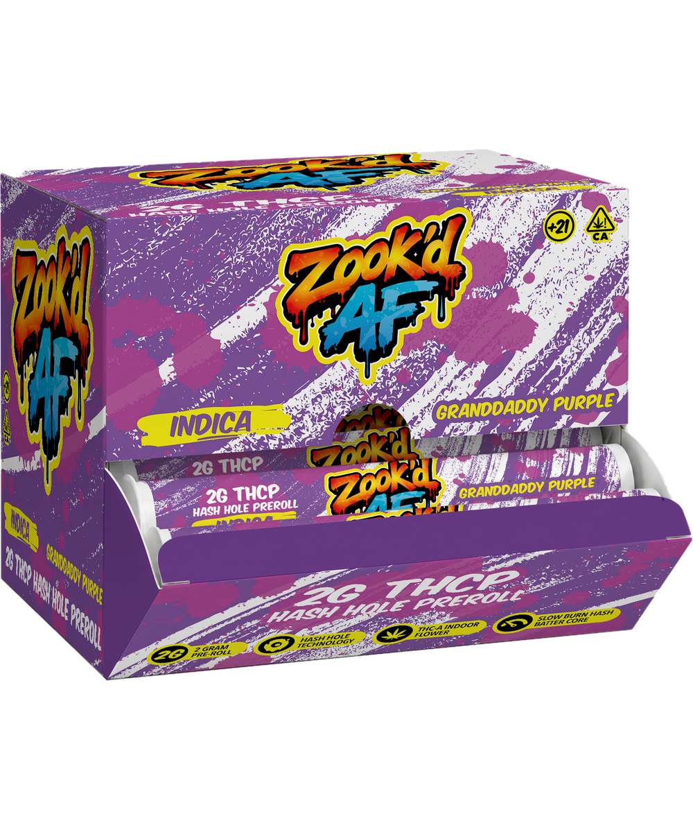 Granddaddy Purple THCP Hash Hole full package