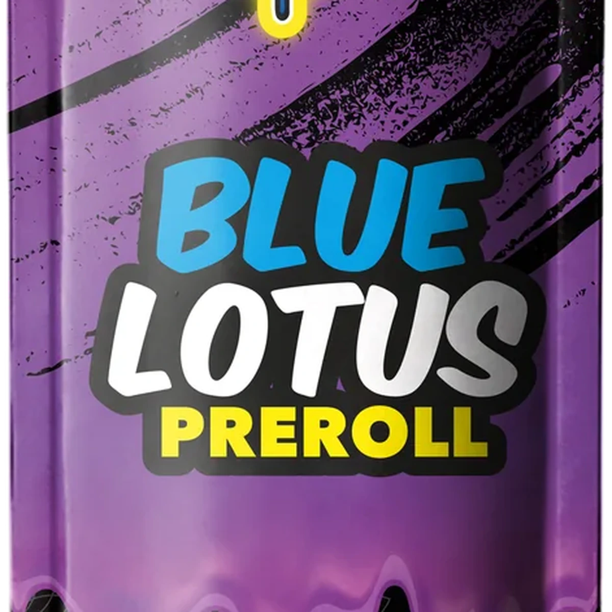 Grape Dank Blue Lotus Pre-Roll packaging